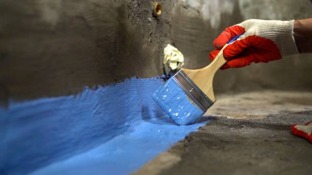 Commercial Waterproofing project at a Morris, IL business property by SJ Waterproofing Pros